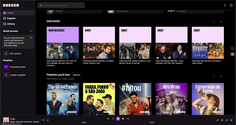 Deezer Lifetime Account