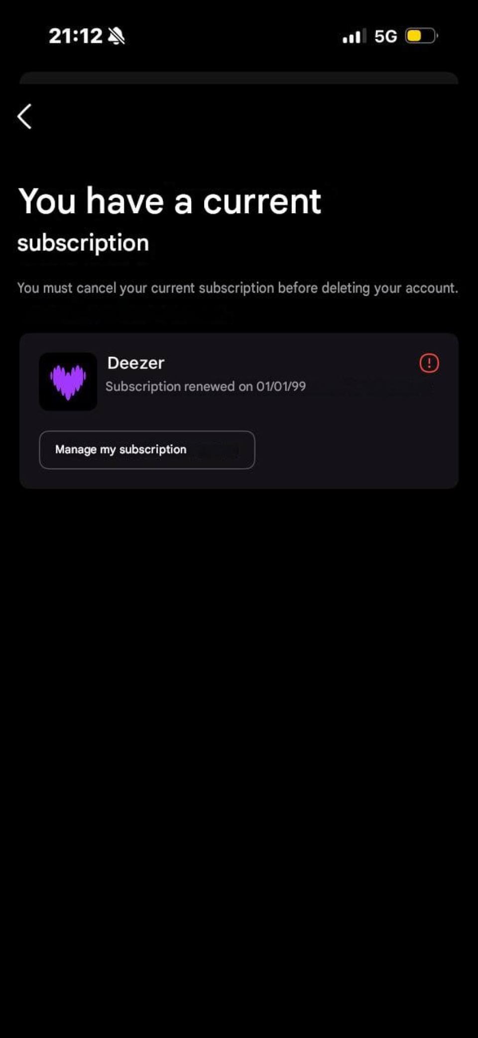 Deezer Lifetime Account
