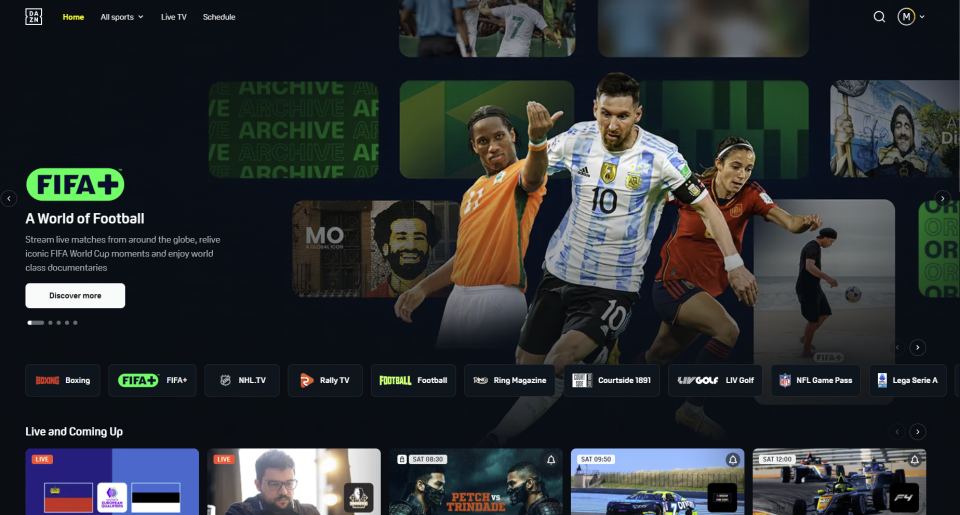 DAZN UK Lifetime