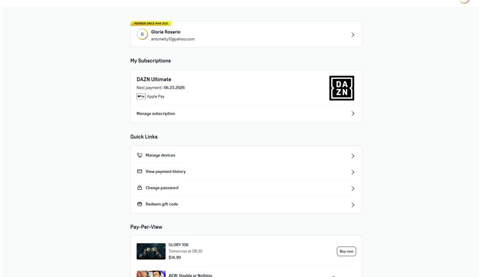 DAZN USA Lifetime