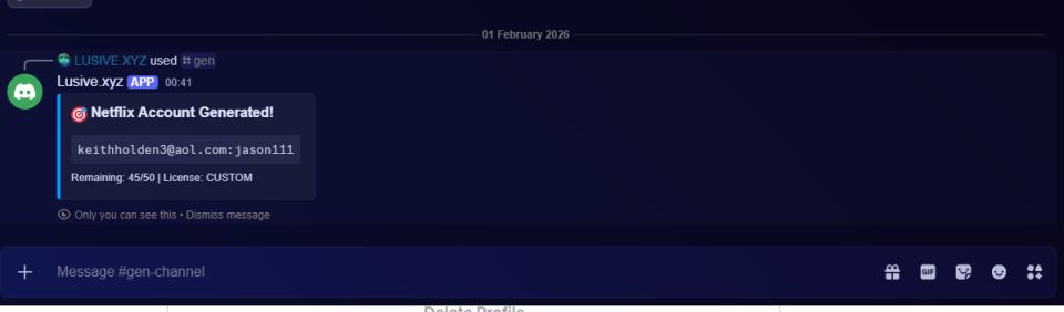 Netflix Generator