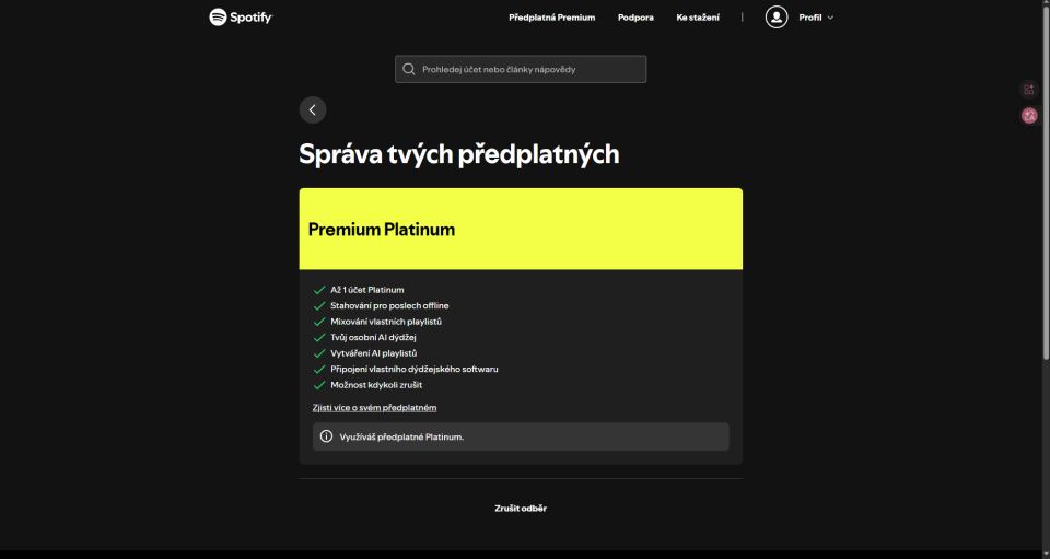 Spotify Lifetime Account