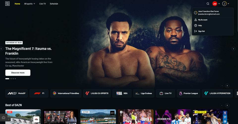 DAZN Spain Lifetime