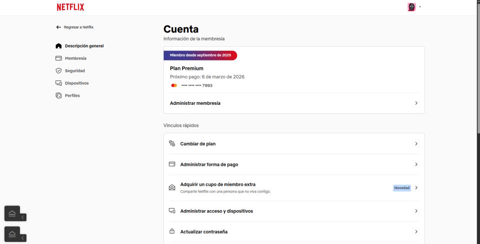 Netflix Account Lifetime