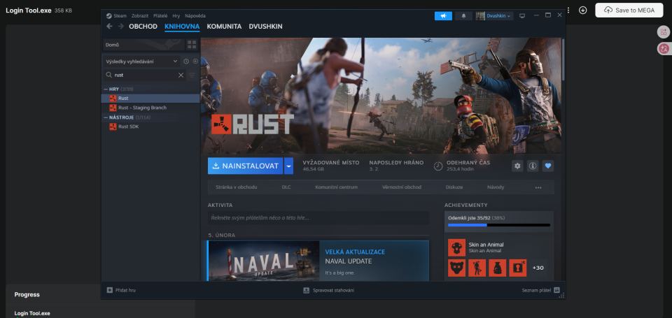 Rust NFA Accounts
