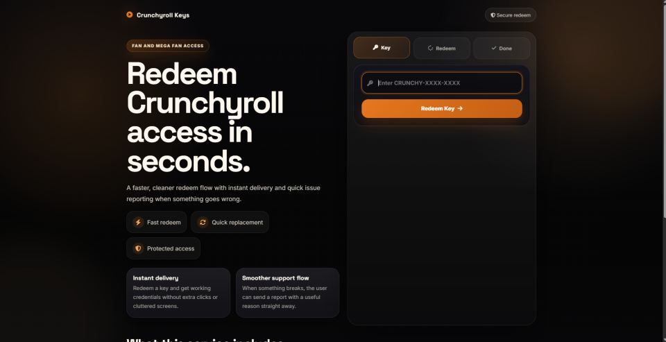 Crunchyroll [MEGA FAN MEMBER] Lifetime