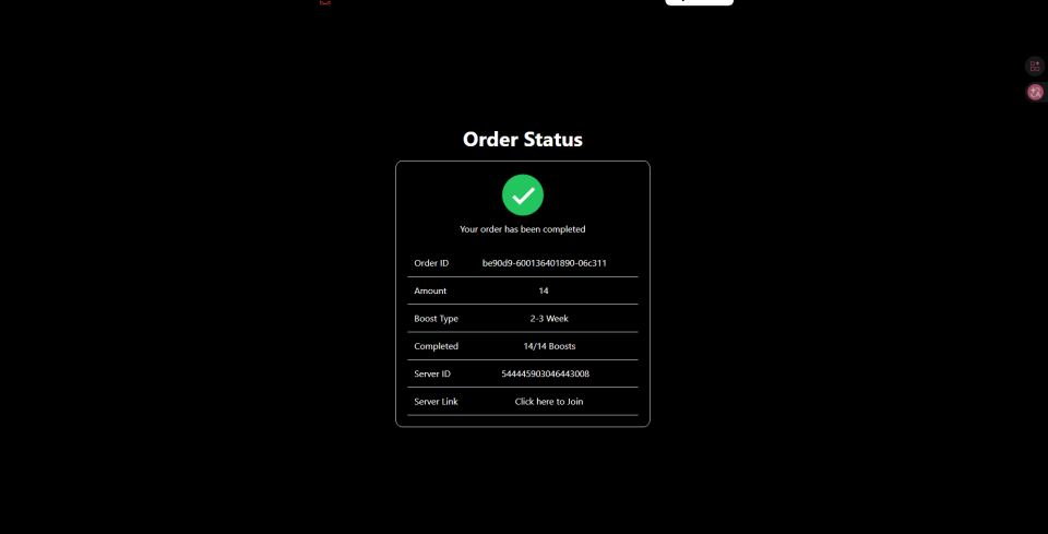 14x 1 Month Server Boosts